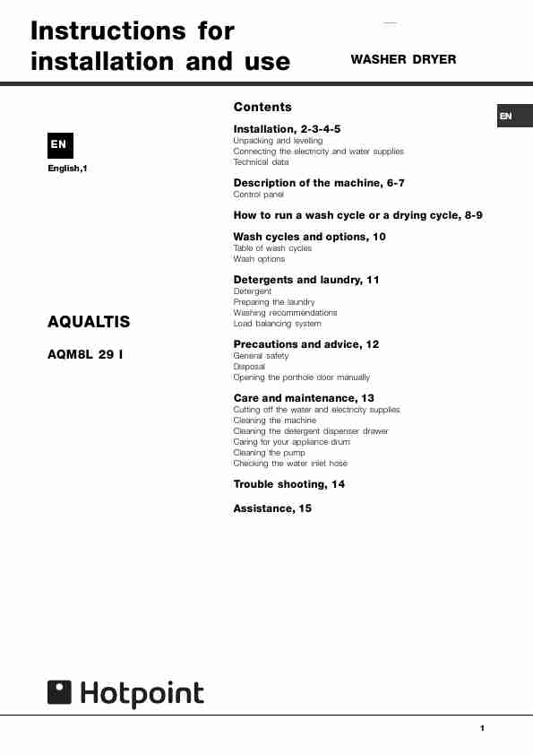 Hotpoint Washer aqm8l 29 l-page_pdf